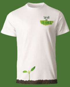 The basic green leaves T-shirt.